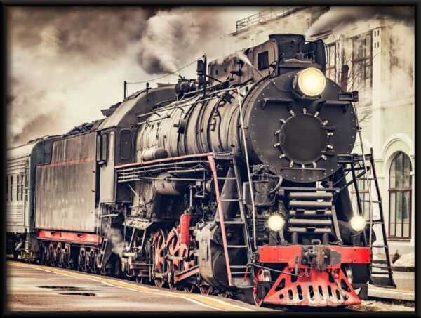 Affiche de la locomotive à vapeur – Image 2