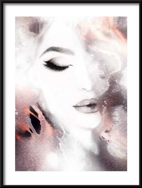 Affiche fille endormie – Image 3