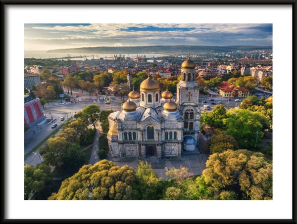 Affiche de la cathédrale de Varna