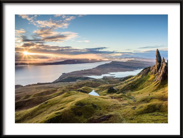 Affiche Matin en Ecosse