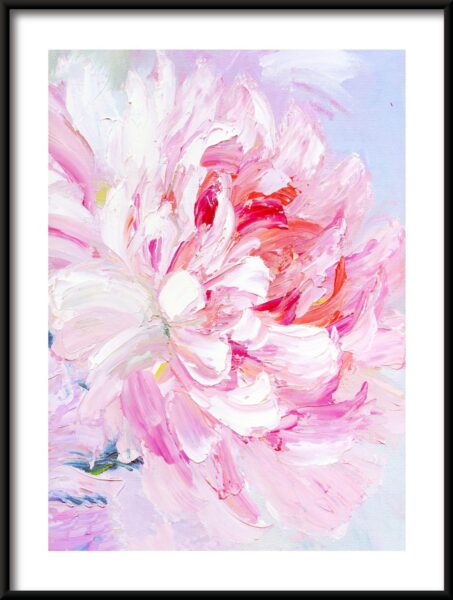 Pivoine rose Poster – Image 3