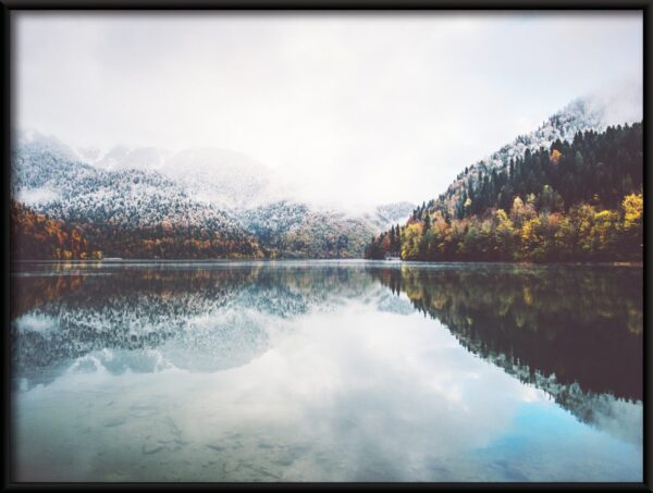 Affiche lac dans les montagnes – Image 2