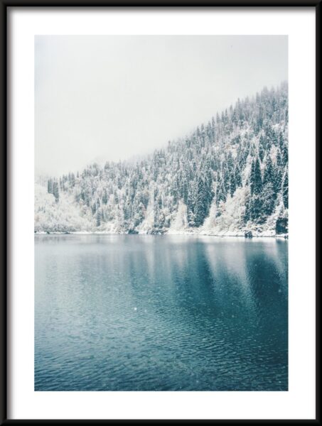 Affiche du lac d'hiver – Image 3