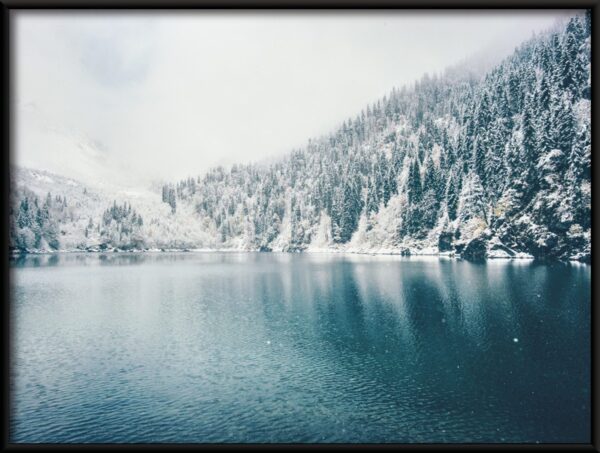 Affiche du lac d'hiver – Image 2