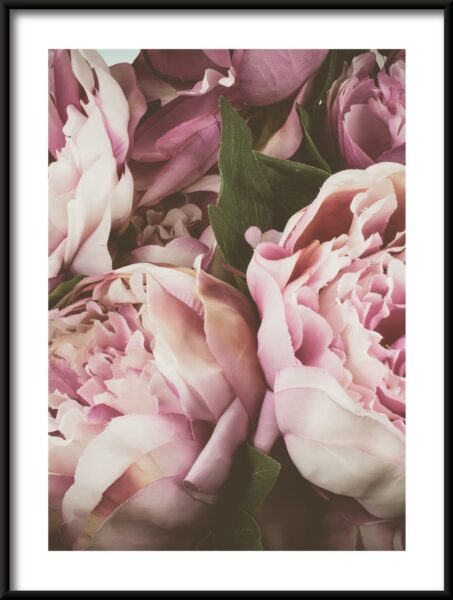 Affiche de fleurs de pivoine – Image 3