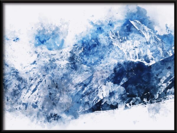 Affiche Sommet dans le bleu – Image 2