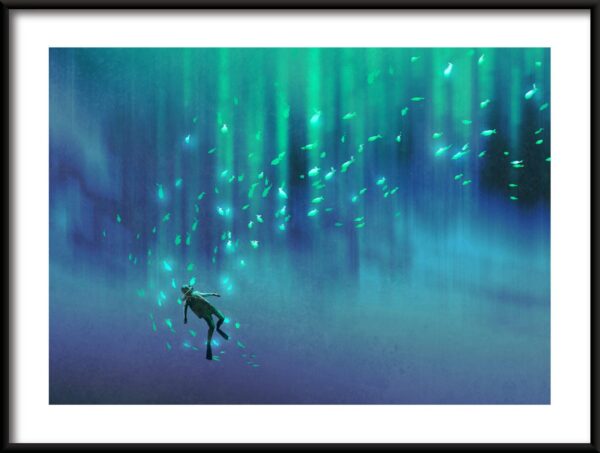 Voyage sous-marin Poster