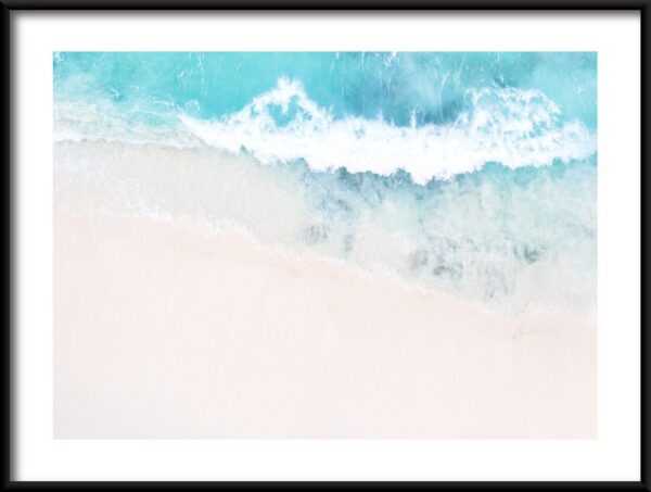 Affiche Vague Sur La Plage