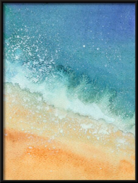 Affiche Vague Sur La Plage – Image 2