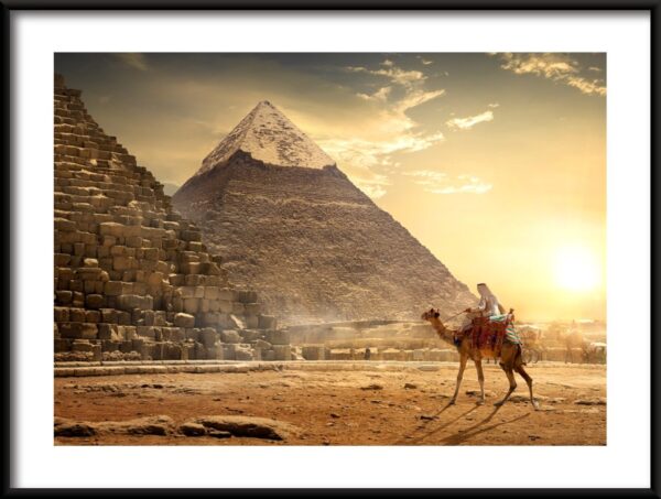 Affiche Sous les Pyramides