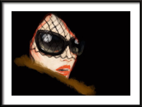La femme en noir Poster