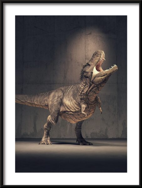 Affiche du Tricératops rugissant – Image 3