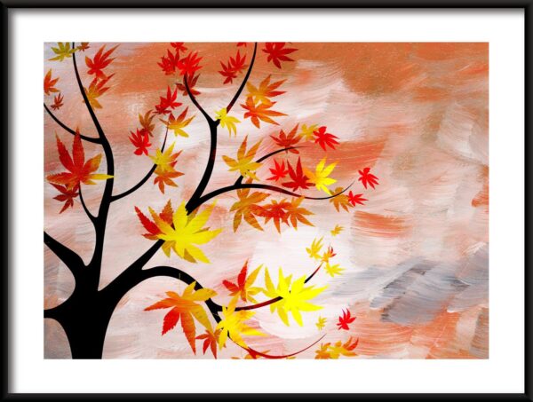 Arbre d'automne Poster