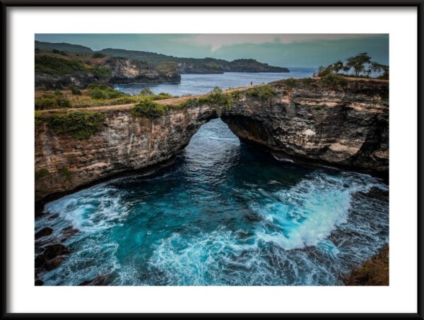 Affiche pont naturel