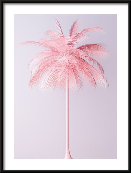 Paume rose Poster
