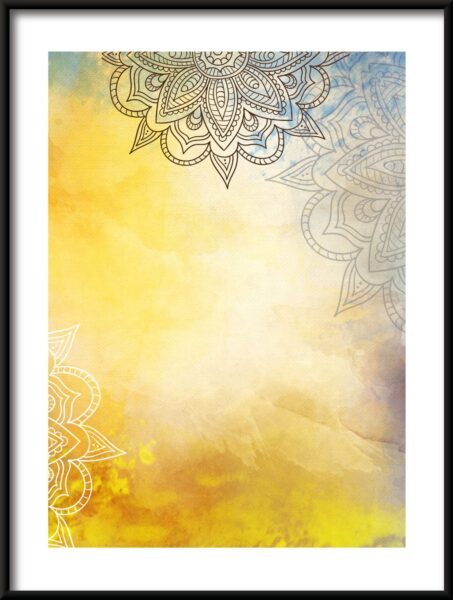 Mandalas en couleurs Poster – Image 3