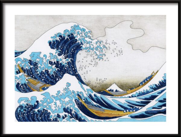 Samouraï sur les vagues Poster