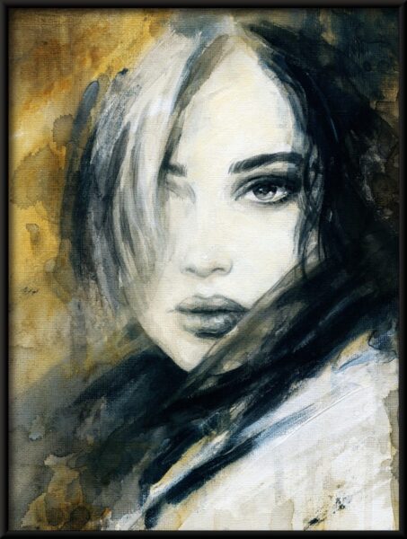Affiche Portrait d'une jeune fille – Image 4