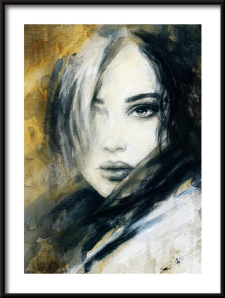 Affiche Portrait d'une jeune fille – Image 3