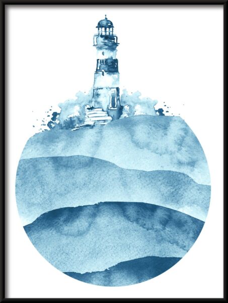 Lanterne bleue Poster – Image 2