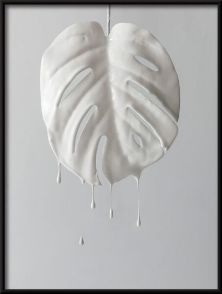 Feuille blanche Poster – Image 2