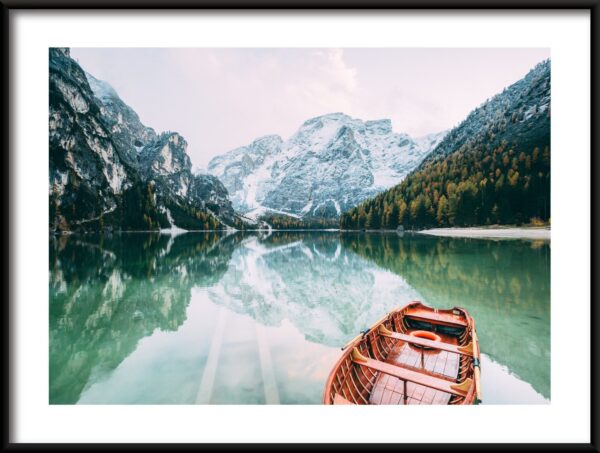 Affiche Lac de Braies