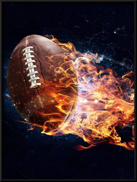 Football brûlant Poster – Image 4