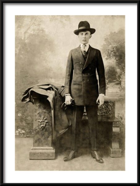Homme au chapeau