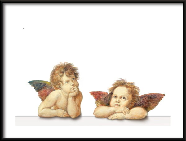 Deux anges Poster