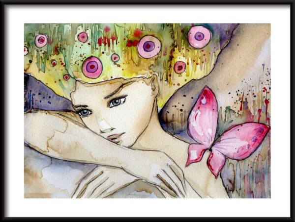 Jeune printemps Poster