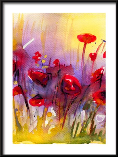 Coquelicots des prés Poster – Image 3