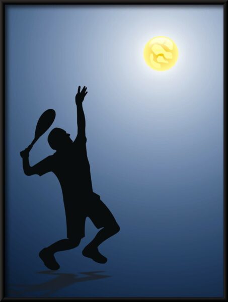 Affiche du match de tennis – Image 4