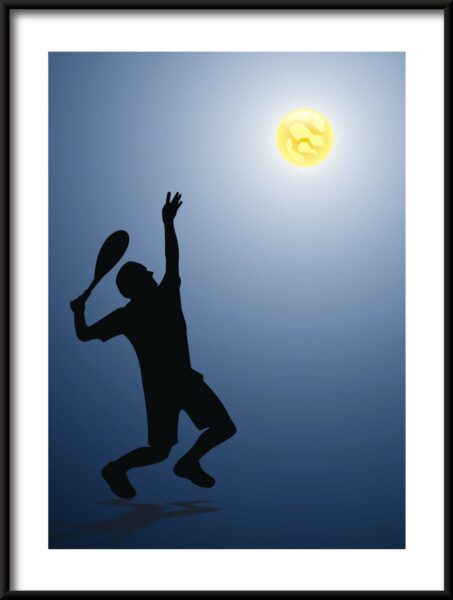 Affiche du match de tennis – Image 3