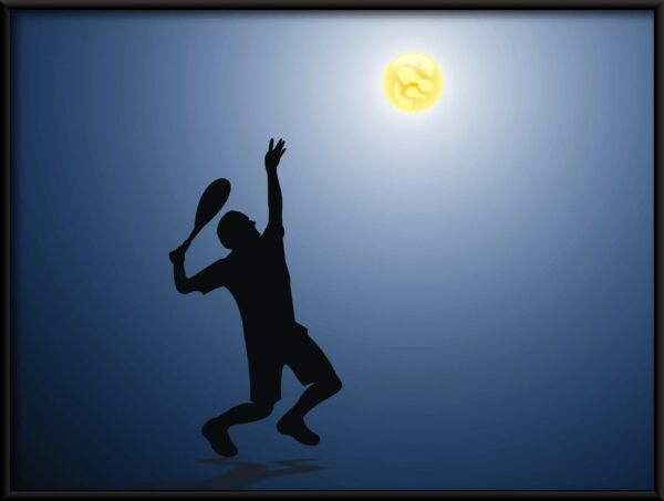 Affiche du match de tennis – Image 2