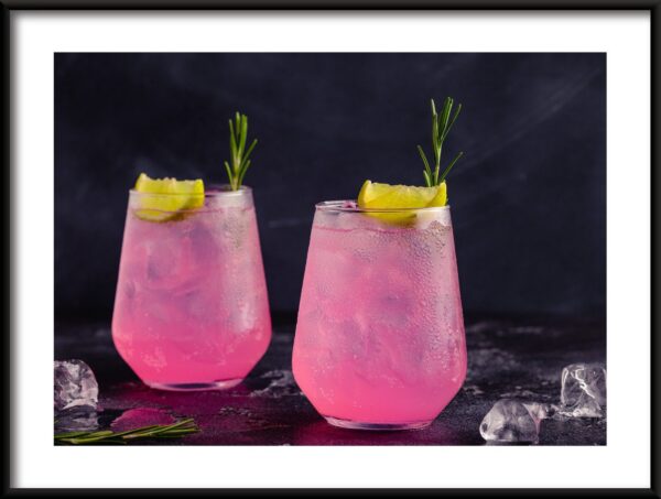 Roses en verre Poster