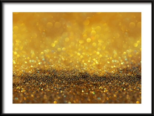 Pluie d'or Poster