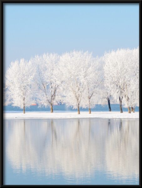 Affiche de paysage d'hiver – Image 4