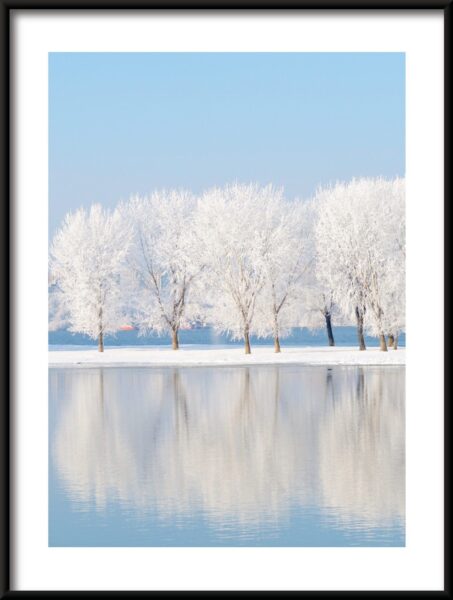 Affiche de paysage d'hiver – Image 3