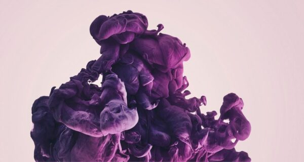 Peinture murale Fumée violette