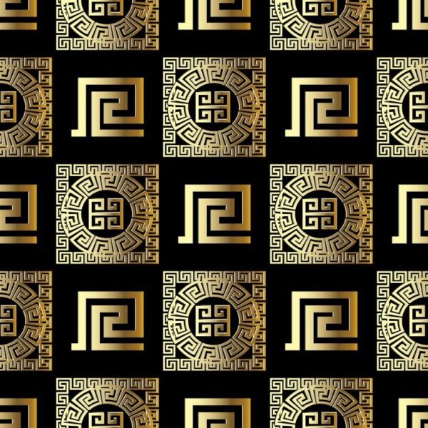Poster XXL Ornement d'or