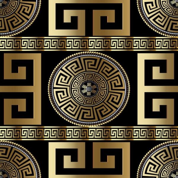 Peinture murale Motif grec