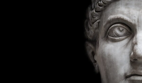 Peinture murale Le regard d'un homme