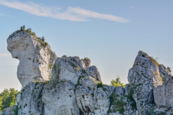 Peinture murale Roches à Ogrodzieniec