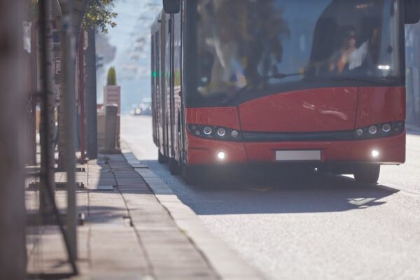 Poster XXL Bus rouge