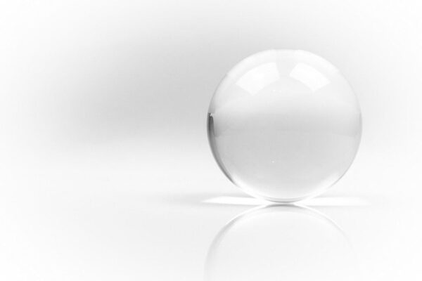 Peinture murale Sphère blanche