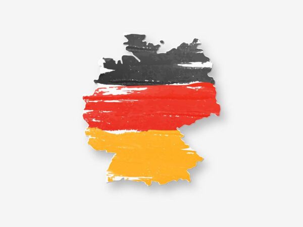 Peinture murale Drapeau allemand