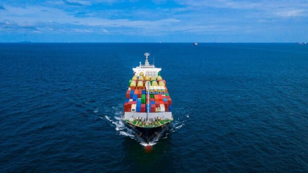Papiers peints Cargo en mer