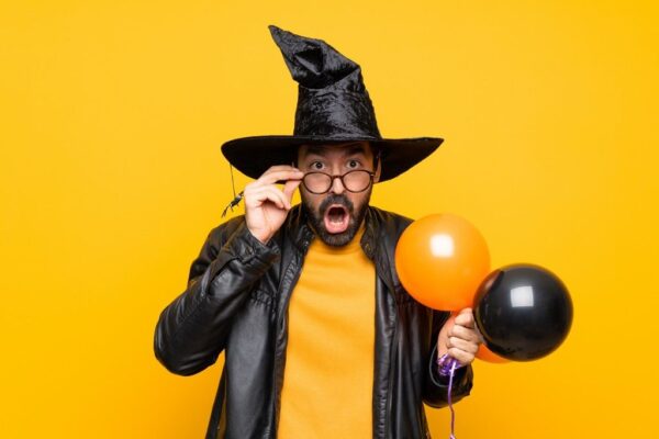 Poster XXL Le sorcier surpris
