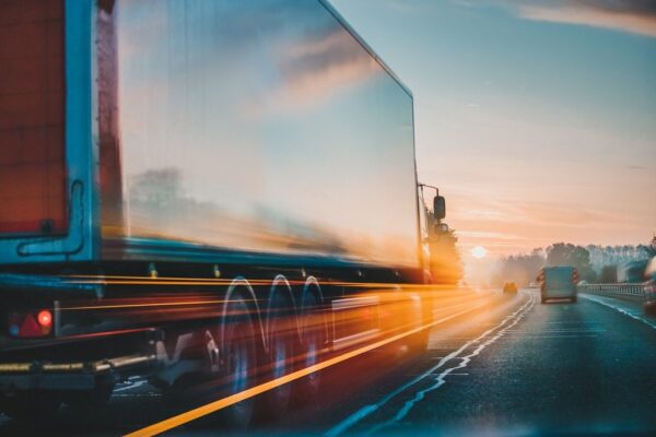 Poster XXL Camion rapide