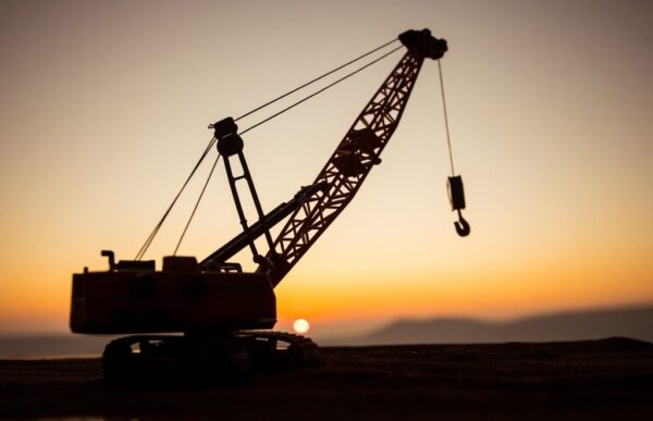 Poster XXL Grue de chantier